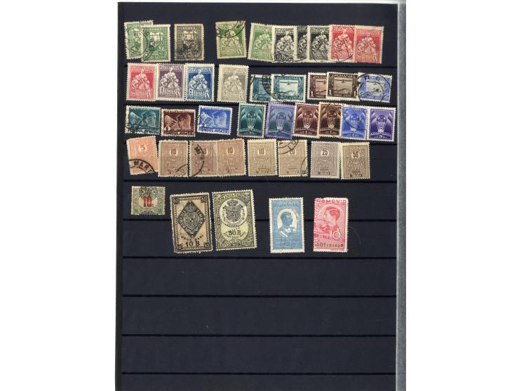 1862/1935, ungebrauchte und gestempelte Sammlung mit besseren Werten und Doubletten, ex Sammlung "Frankfurt"