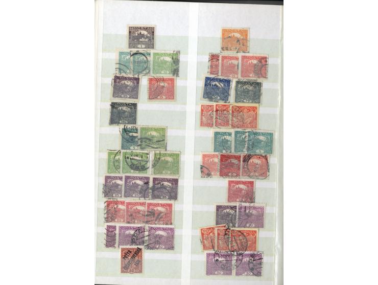 1860/1995 (ca.), ungebrauchte und gestempelte Partie mit Doubletten, dabei auch einige andere Länder; im Einsteckbuch