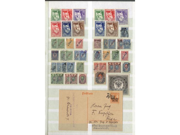 1860/1995 (ca.), ungebrauchte und gestempelte Partie mit Doubletten, dabei auch einige andere Länder; im Einsteckbuch