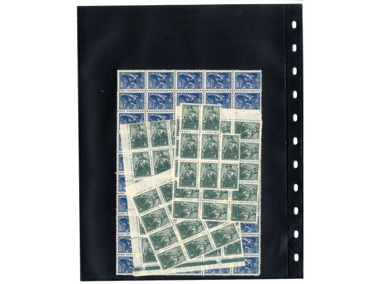 1860/1995 (ca.), ungebrauchte und gestempelte Partie mit Doubletten, dabei auch einige andere Länder; im Einsteckbuch