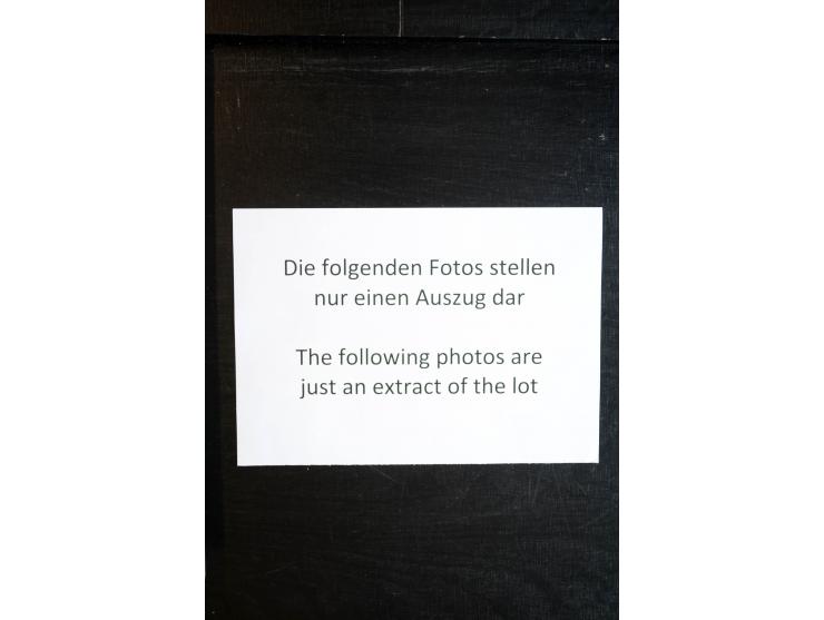 1937/60, meist postfrischer und gestempelter Bestand Viererblocks mit einigen besseren Ausgaben, dazu diverse gestempelte Bog
