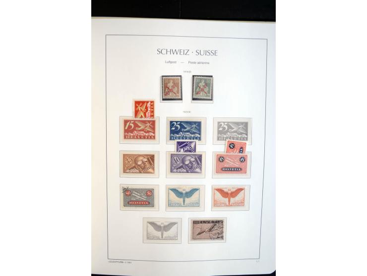 1843/2004, anfangs gestempelte, später auch ungebraucht/postfrische Sammlung mit vielen guten Werten beginnend mit Zürich Mi.