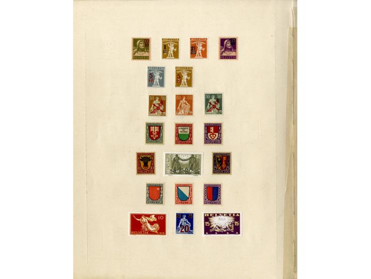 1843/1920 (ca.), ungebrauchte und gestempelte alte Sammlung mit interessantem Teil Klassik, teils fehlerhaft, aber optisch me