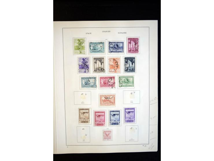 1850/1930, vorwiegend gestempelte Sammlung mit vielen besseren Werten, dabei u.a. Mi.-Nr. 7, 164 und 609-610 gestempelt, meis