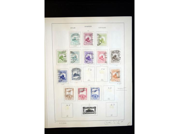 1850/1930, vorwiegend gestempelte Sammlung mit vielen besseren Werten, dabei u.a. Mi.-Nr. 7, 164 und 609-610 gestempelt, meis