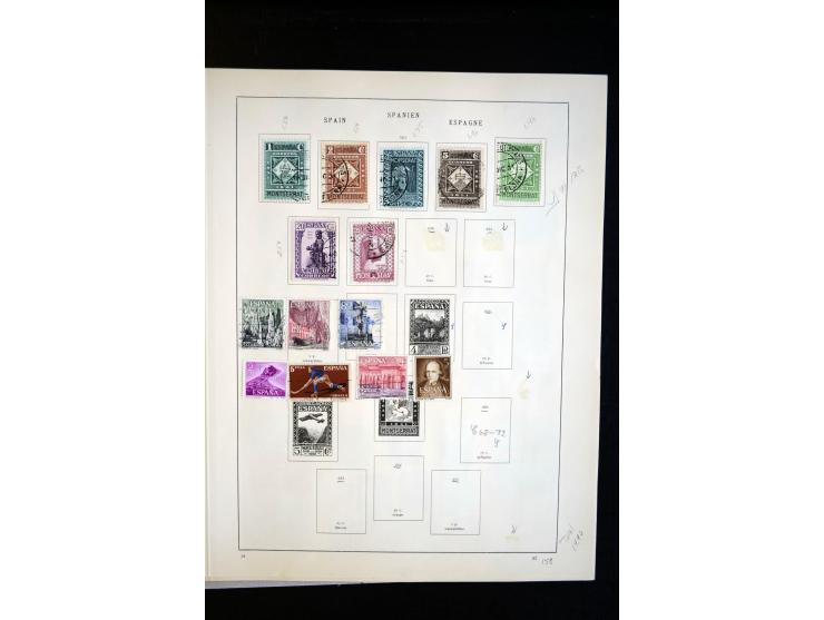 1850/1930, vorwiegend gestempelte Sammlung mit vielen besseren Werten, dabei u.a. Mi.-Nr. 7, 164 und 609-610 gestempelt, meis