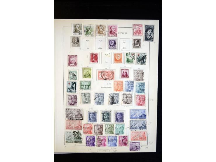 1850/1930, vorwiegend gestempelte Sammlung mit vielen besseren Werten, dabei u.a. Mi.-Nr. 7, 164 und 609-610 gestempelt, meis