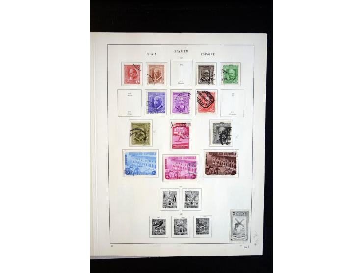 1850/1930, vorwiegend gestempelte Sammlung mit vielen besseren Werten, dabei u.a. Mi.-Nr. 7, 164 und 609-610 gestempelt, meis