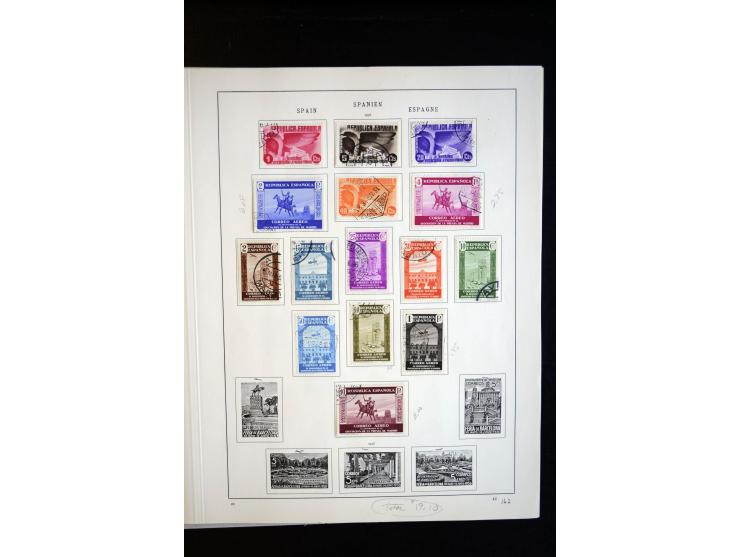 1850/1930, vorwiegend gestempelte Sammlung mit vielen besseren Werten, dabei u.a. Mi.-Nr. 7, 164 und 609-610 gestempelt, meis