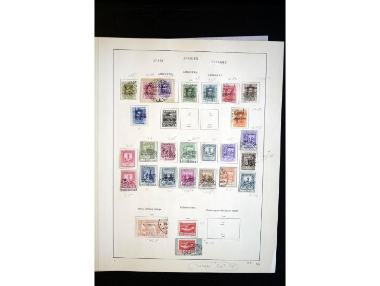 1850/1930, vorwiegend gestempelte Sammlung mit vielen besseren Werten, dabei u.a. Mi.-Nr. 7, 164 und 609-610 gestempelt, meis