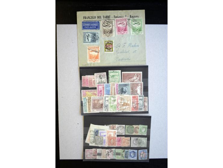 1850/1930, vorwiegend gestempelte Sammlung mit vielen besseren Werten, dabei u.a. Mi.-Nr. 7, 164 und 609-610 gestempelt, meis