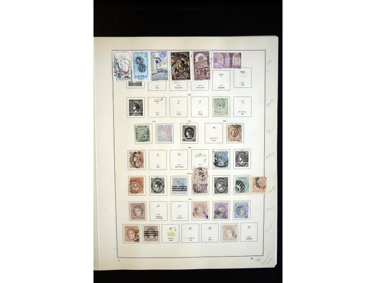 1850/1930, vorwiegend gestempelte Sammlung mit vielen besseren Werten, dabei u.a. Mi.-Nr. 7, 164 und 609-610 gestempelt, meis