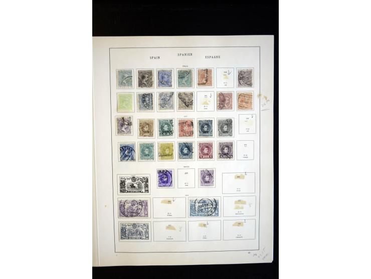 1850/1930, vorwiegend gestempelte Sammlung mit vielen besseren Werten, dabei u.a. Mi.-Nr. 7, 164 und 609-610 gestempelt, meis