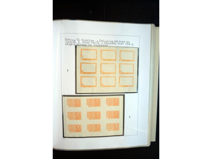 1937/38, Spezialsammlung "Requete" (Carlisten), ausstellungsmäßig aufgezogen mit viel zusätzlichem Material, dabei  Briefe, S