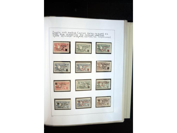 1937/38, Spezialsammlung "Requete" (Carlisten), ausstellungsmäßig aufgezogen mit viel zusätzlichem Material, dabei  Briefe, S