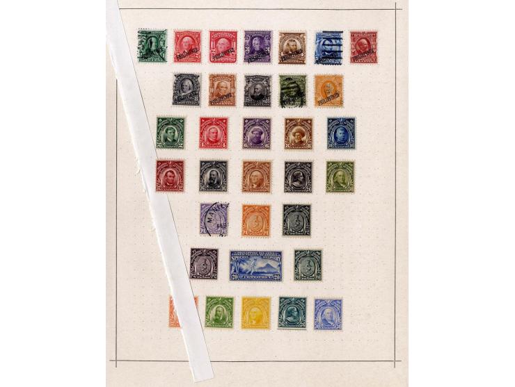 1860/1915 (ca.), ungebrauchte und gestempelte alte Sammlung mit einigen besseren Werten und kpl. Ausgaben, einiges etwas haft