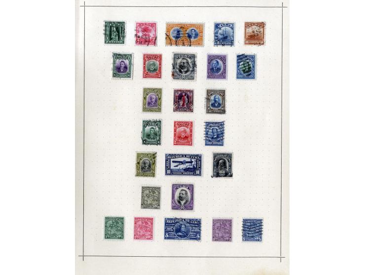 1860/1915 (ca.), ungebrauchte und gestempelte alte Sammlung mit einigen besseren Werten und kpl. Ausgaben, einiges etwas haft