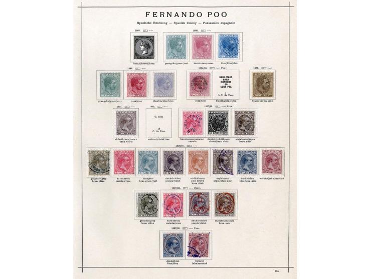 1860/1915 (ca.), ungebrauchte und gestempelte alte Sammlung mit einigen besseren Werten und kpl. Ausgaben, einiges etwas haft