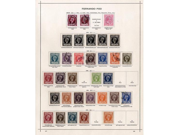 1860/1915 (ca.), ungebrauchte und gestempelte alte Sammlung mit einigen besseren Werten und kpl. Ausgaben, einiges etwas haft