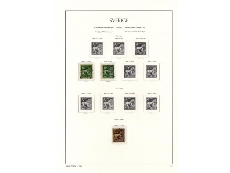 1855/1936, fast ausschließlich gestempelte Sammlung mit u.a. Mi.-Nr. 1-5, 6, 13, 144-58, 159-73 etc., Klassik teils repariert