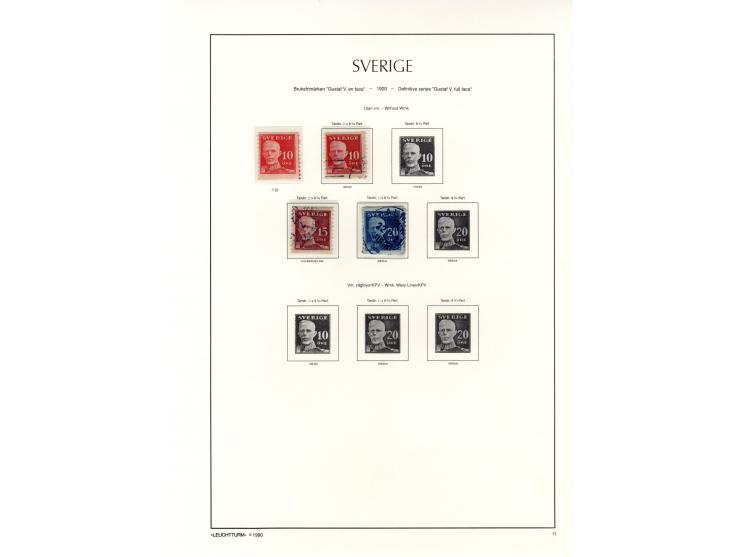 1855/1936, fast ausschließlich gestempelte Sammlung mit u.a. Mi.-Nr. 1-5, 6, 13, 144-58, 159-73 etc., Klassik teils repariert