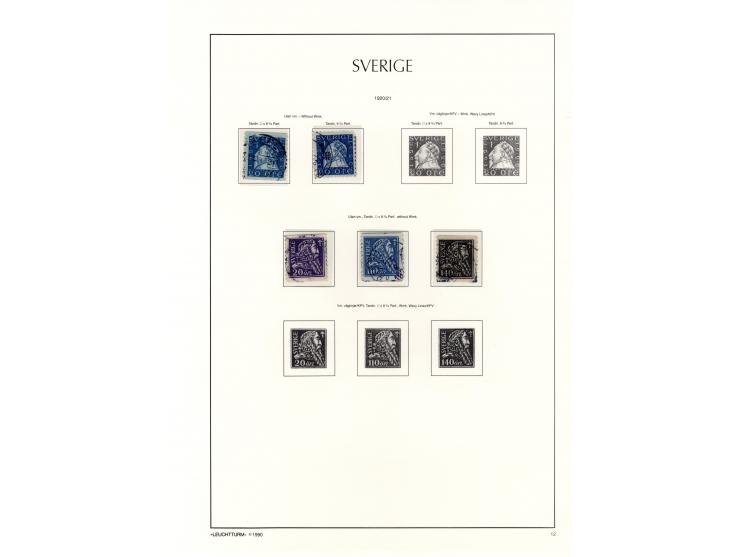 1855/1936, fast ausschließlich gestempelte Sammlung mit u.a. Mi.-Nr. 1-5, 6, 13, 144-58, 159-73 etc., Klassik teils repariert