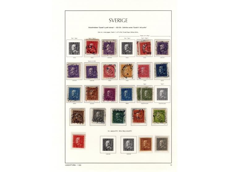 1855/1936, fast ausschließlich gestempelte Sammlung mit u.a. Mi.-Nr. 1-5, 6, 13, 144-58, 159-73 etc., Klassik teils repariert
