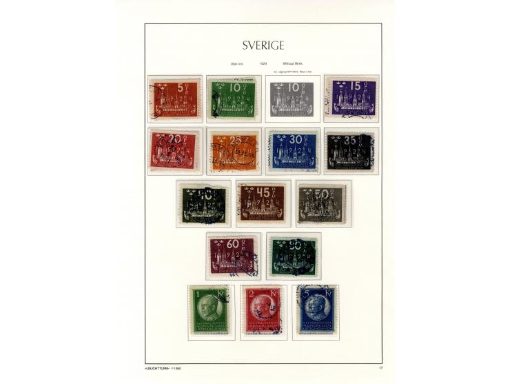 1855/1936, fast ausschließlich gestempelte Sammlung mit u.a. Mi.-Nr. 1-5, 6, 13, 144-58, 159-73 etc., Klassik teils repariert