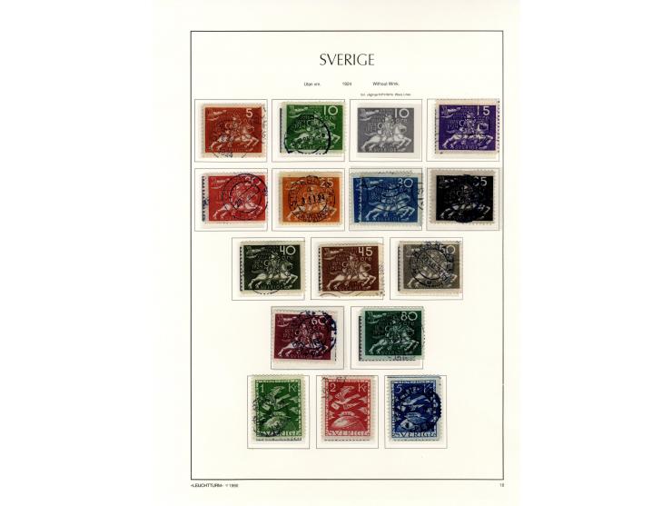1855/1936, fast ausschließlich gestempelte Sammlung mit u.a. Mi.-Nr. 1-5, 6, 13, 144-58, 159-73 etc., Klassik teils repariert