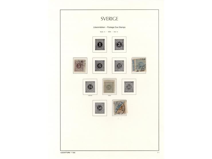1855/1936, fast ausschließlich gestempelte Sammlung mit u.a. Mi.-Nr. 1-5, 6, 13, 144-58, 159-73 etc., Klassik teils repariert