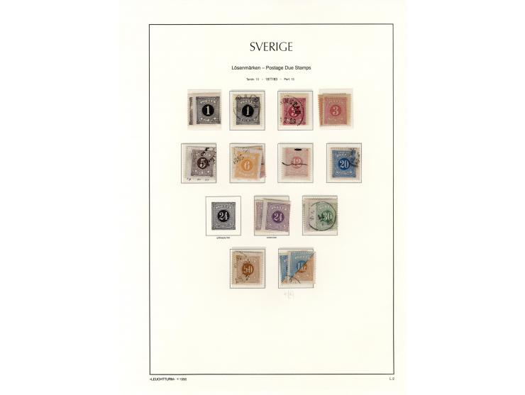 1855/1936, fast ausschließlich gestempelte Sammlung mit u.a. Mi.-Nr. 1-5, 6, 13, 144-58, 159-73 etc., Klassik teils repariert