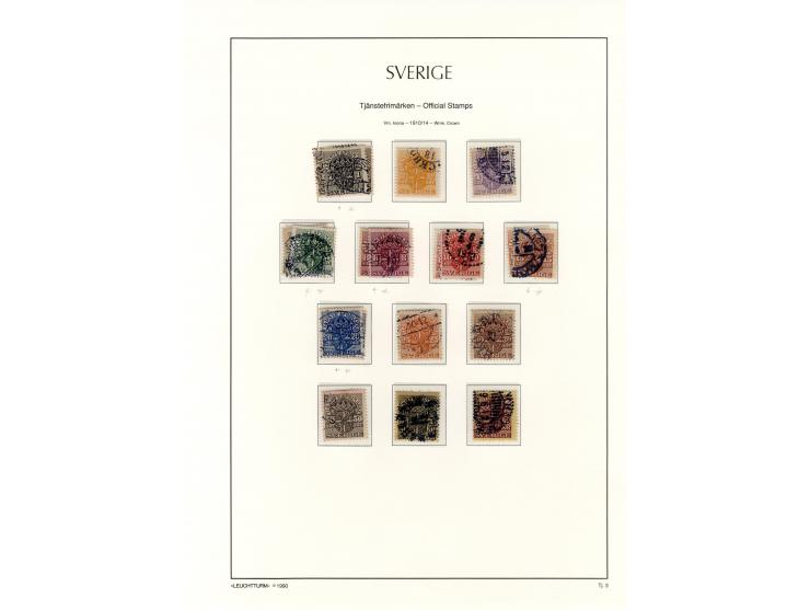 1855/1936, fast ausschließlich gestempelte Sammlung mit u.a. Mi.-Nr. 1-5, 6, 13, 144-58, 159-73 etc., Klassik teils repariert