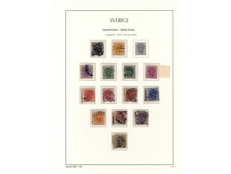 1855/1936, fast ausschließlich gestempelte Sammlung mit u.a. Mi.-Nr. 1-5, 6, 13, 144-58, 159-73 etc., Klassik teils repariert