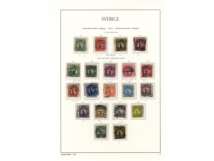 1855/1936, fast ausschließlich gestempelte Sammlung mit u.a. Mi.-Nr. 1-5, 6, 13, 144-58, 159-73 etc., Klassik teils repariert