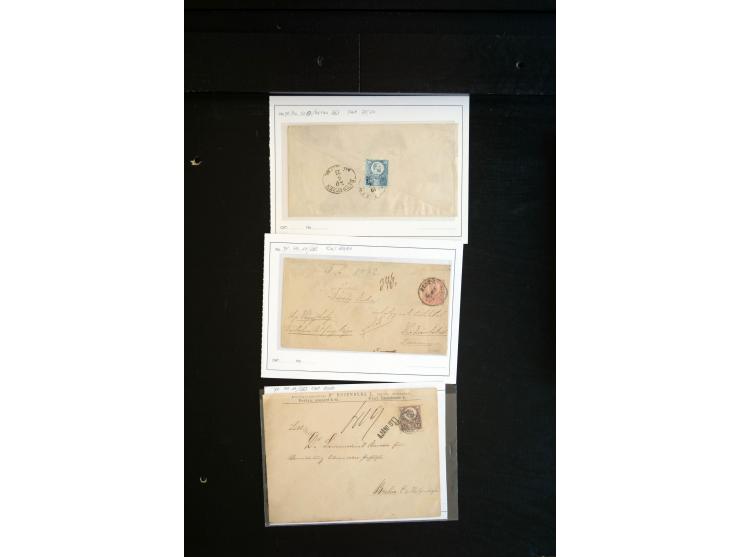 1871/1980 (ca.), postfrischer, ungebrauchter und gestempelter Bestand mit u.a. Mi.-Nr. 1 (1 ungebraucht, 7 gestempelt), 2 (3 