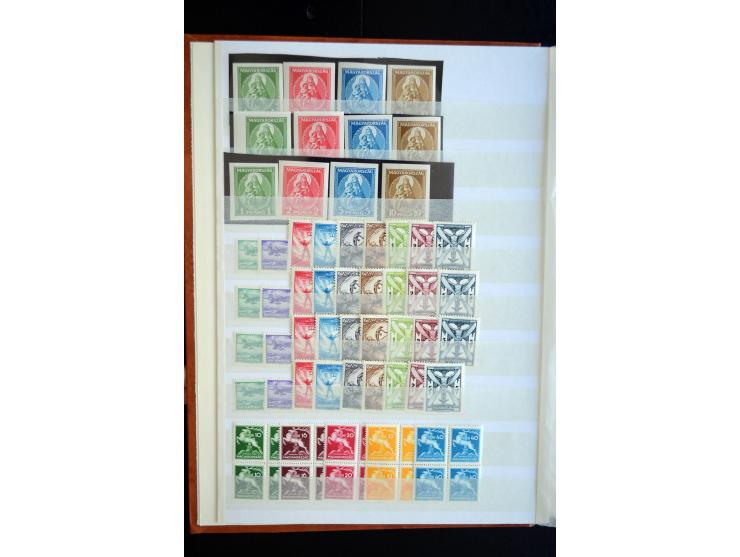 1871/1980 (ca.), postfrischer, ungebrauchter und gestempelter Bestand mit u.a. Mi.-Nr. 1 (1 ungebraucht, 7 gestempelt), 2 (3 