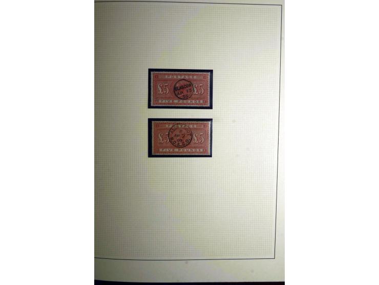 1855/92, Victoria surface-printed, gestempelte spezialisierte Sammlung (2 Werte ungebraucht) mit einigen schönen Briefen, dab