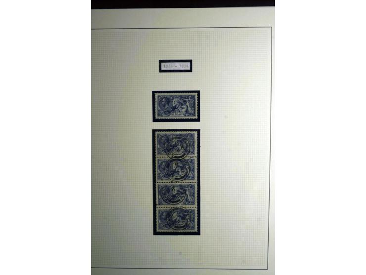 1912/51, George V und VI, ungebrauchte (teils postfrische) und gestempelte sehr schön spezialisierte Sammlung mit Schwerpunkt