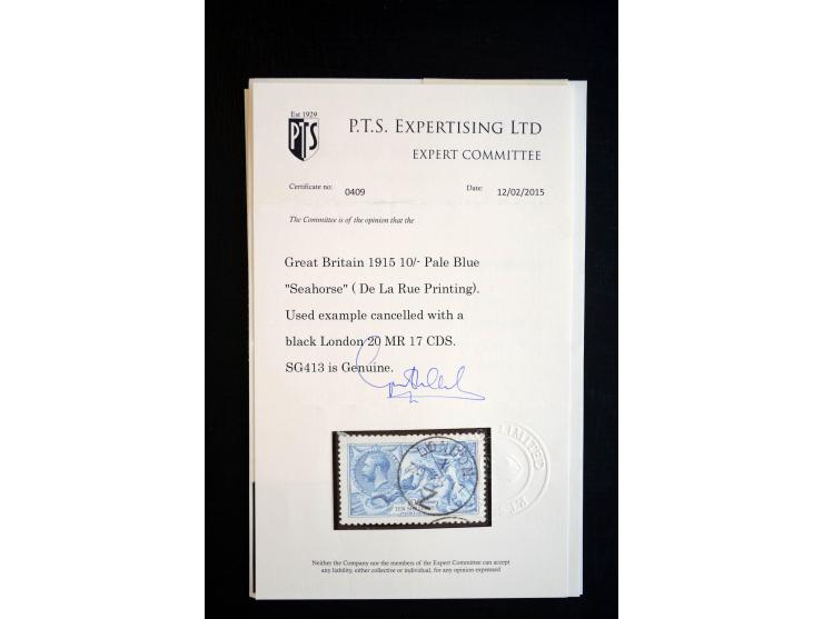 1912/51, George V und VI, ungebrauchte (teils postfrische) und gestempelte sehr schön spezialisierte Sammlung mit Schwerpunkt
