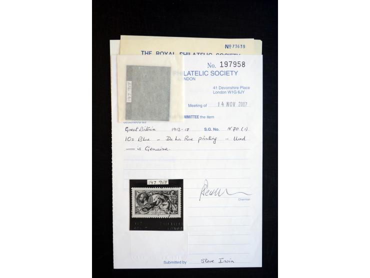 1912/51, George V und VI, ungebrauchte (teils postfrische) und gestempelte sehr schön spezialisierte Sammlung mit Schwerpunkt