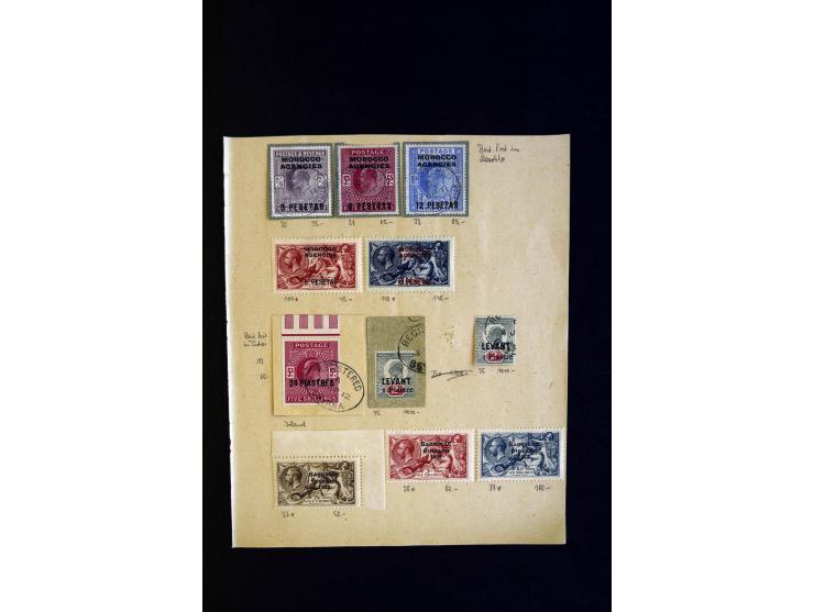 1840/1929, interessante kleine Partie aus altem Bestand, dabei u.a. Mi.- Nr. 1 (13), 2 (2+2 Paare), 49, 66, 99(3), 118 (10) u