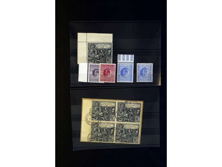 1840/1929, interessante kleine Partie aus altem Bestand, dabei u.a. Mi.- Nr. 1 (13), 2 (2+2 Paare), 49, 66, 99(3), 118 (10) u
