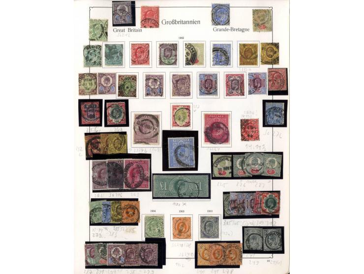 1840/1984, fast ausschließlich gestempelte Sammlung mit u.a. Mi.-NR. 1 (3), 2 (4), 5 (3), 6, 7, 35 (2), 49, 50, 54, 66, 67-69