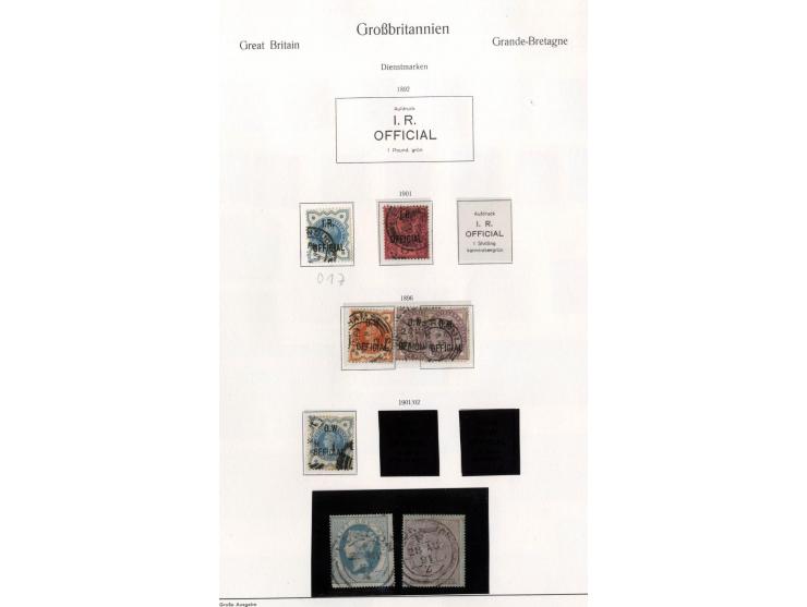 1840/1984, fast ausschließlich gestempelte Sammlung mit u.a. Mi.-NR. 1 (3), 2 (4), 5 (3), 6, 7, 35 (2), 49, 50, 54, 66, 67-69