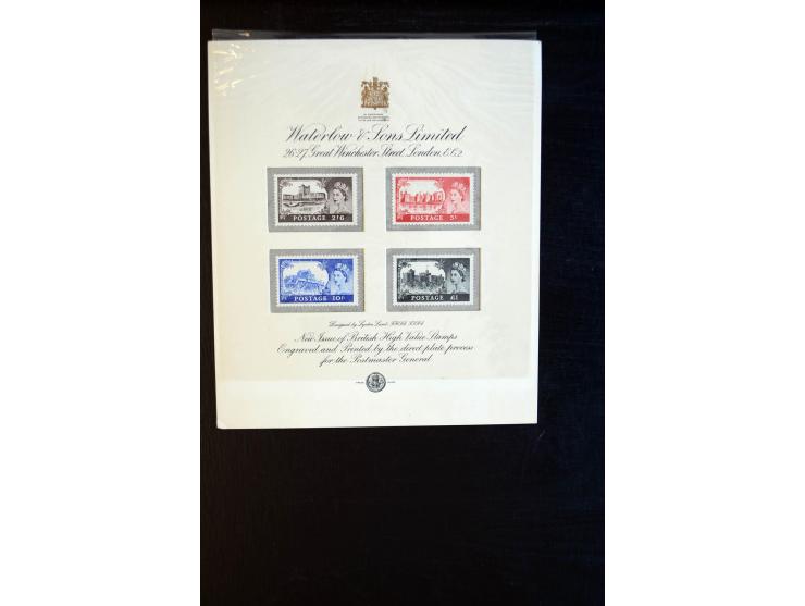 1840/1999, postfrischer, ungebrauchter und gestempelter Bestand mit vielen guten Ausgaben, dazu Porto, Lokalpost, Kanalinseln