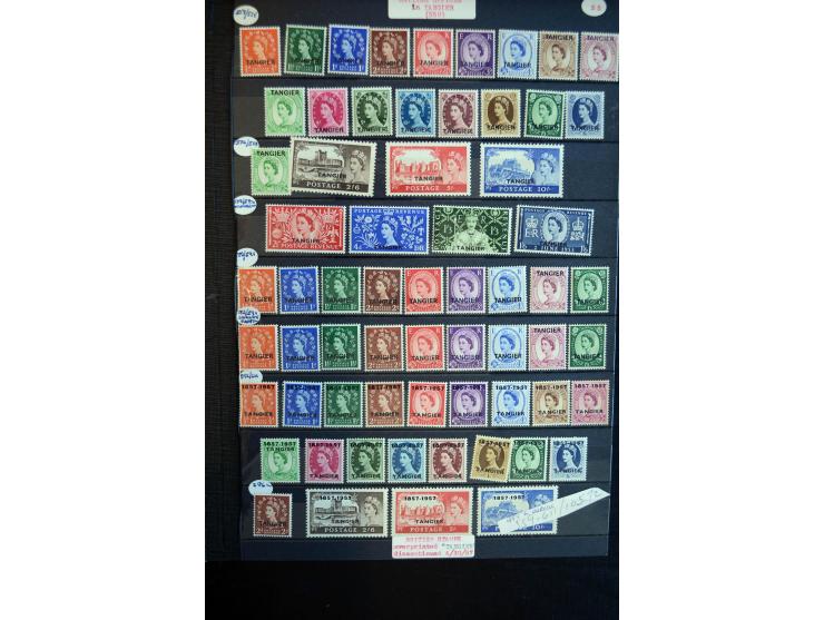 1840/1999, postfrischer, ungebrauchter und gestempelter Bestand mit vielen guten Ausgaben, dazu Porto, Lokalpost, Kanalinseln