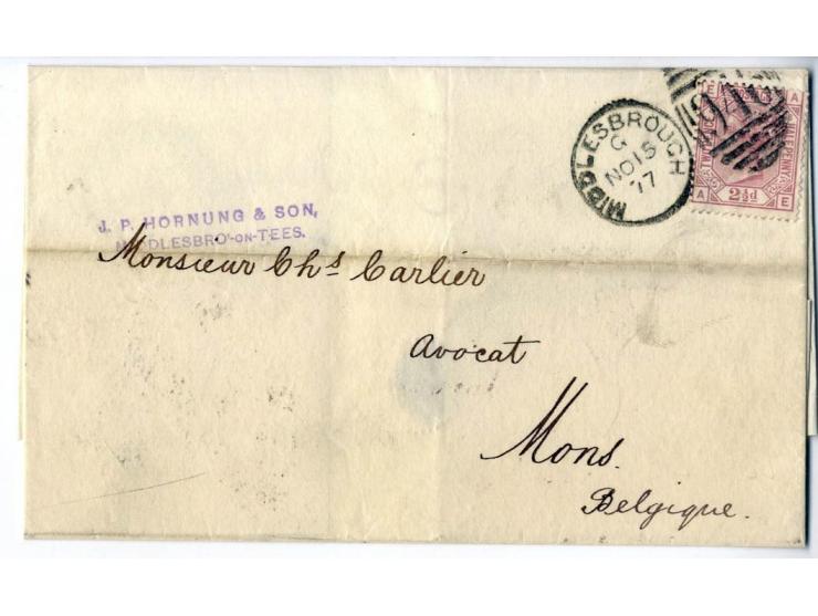 1840/95 (ca.), rund 80 Briefe und Karten mit vielen interessanten Stücken, dabei Mi.-Nr. 1 (3) und Nr. 2, viel Auslandsbriefe