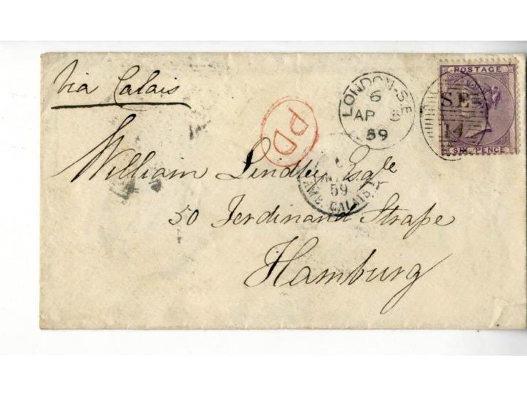 1840/95 (ca.), rund 80 Briefe und Karten mit vielen interessanten Stücken, dabei Mi.-Nr. 1 (3) und Nr. 2, viel Auslandsbriefe