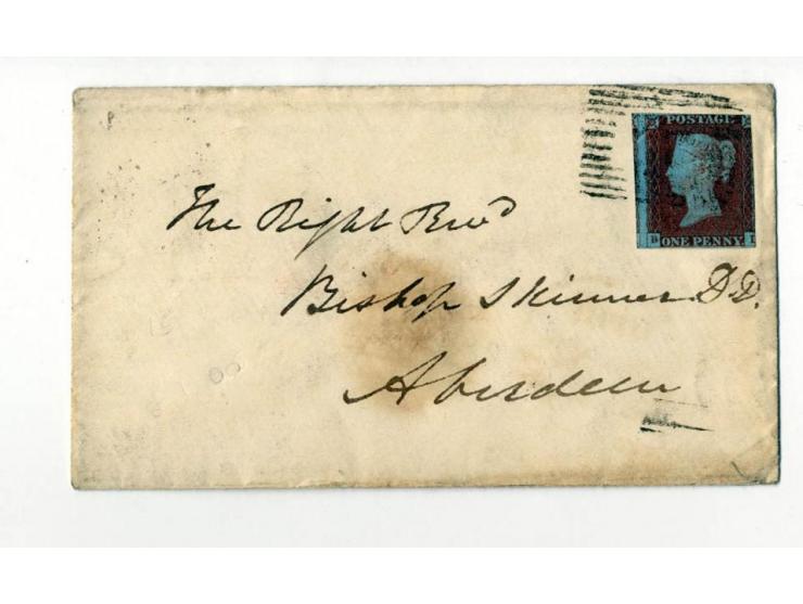 1840/95 (ca.), rund 80 Briefe und Karten mit vielen interessanten Stücken, dabei Mi.-Nr. 1 (3) und Nr. 2, viel Auslandsbriefe