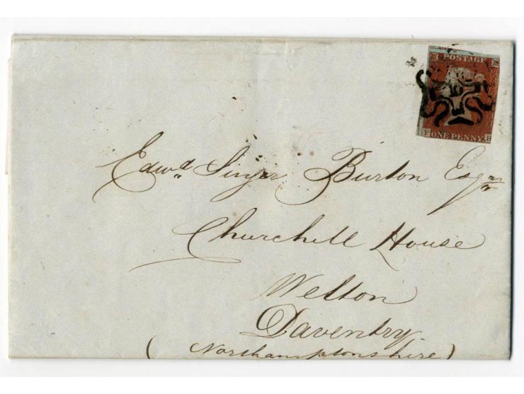 1840/95 (ca.), rund 80 Briefe und Karten mit vielen interessanten Stücken, dabei Mi.-Nr. 1 (3) und Nr. 2, viel Auslandsbriefe